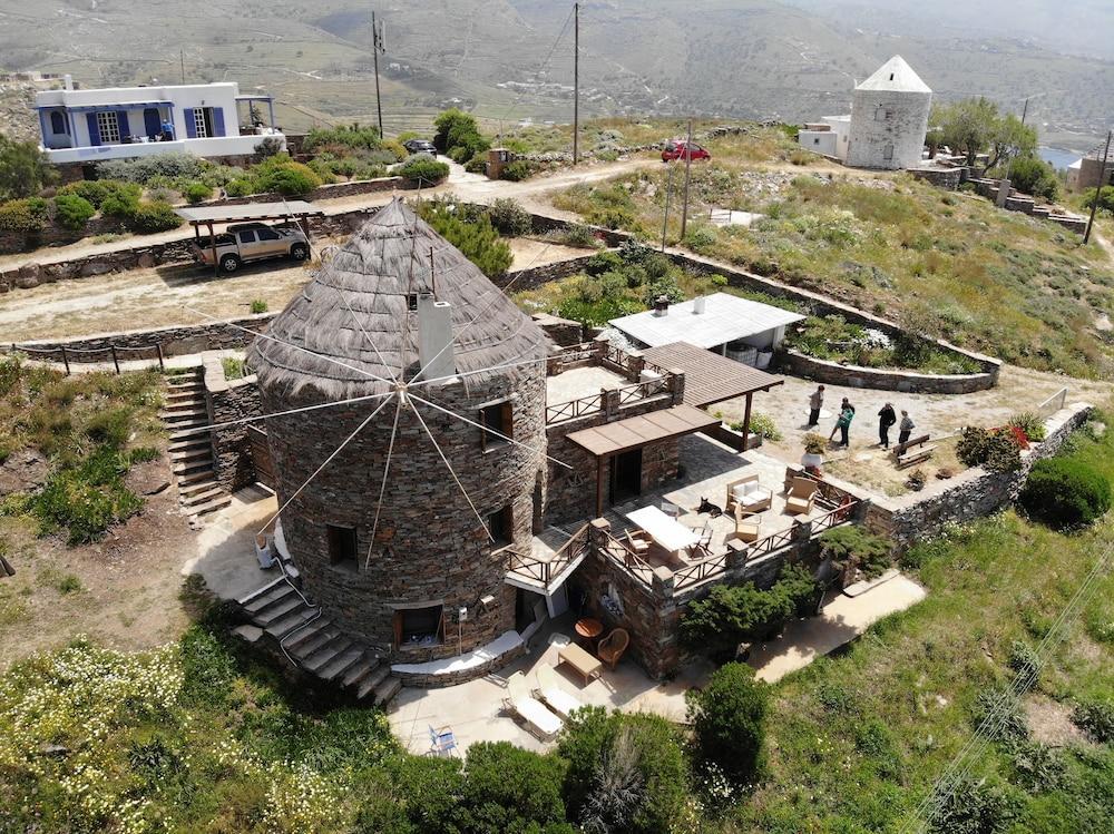 The Stone Windmill Villa Koundouros Buitenkant foto