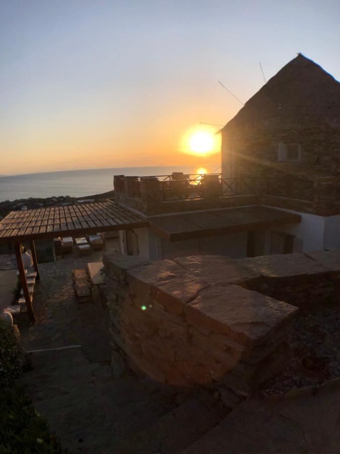 The Stone Windmill Villa Koundouros Buitenkant foto
