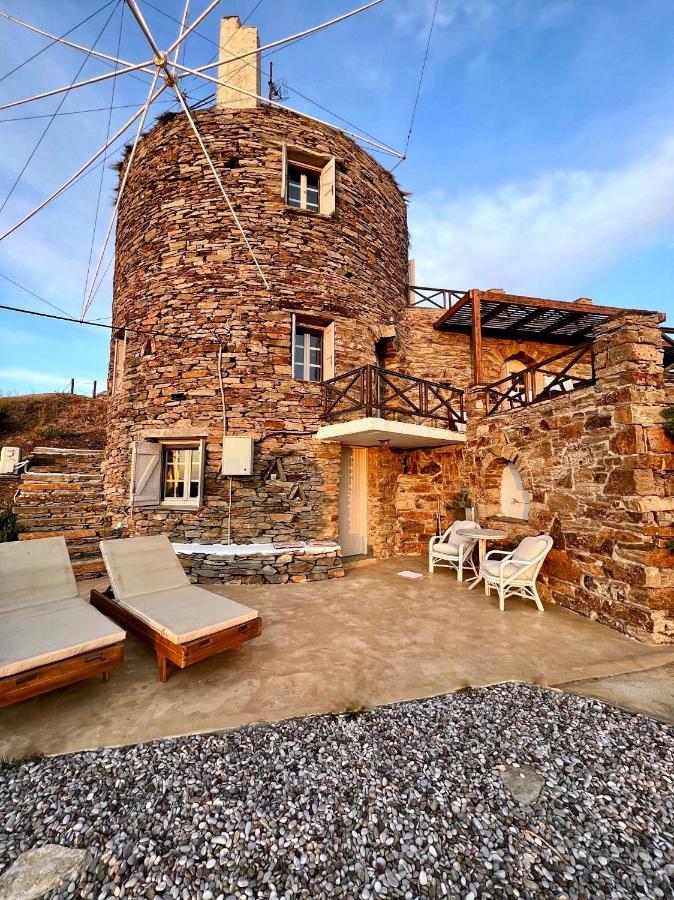 The Stone Windmill Villa Koundouros Buitenkant foto