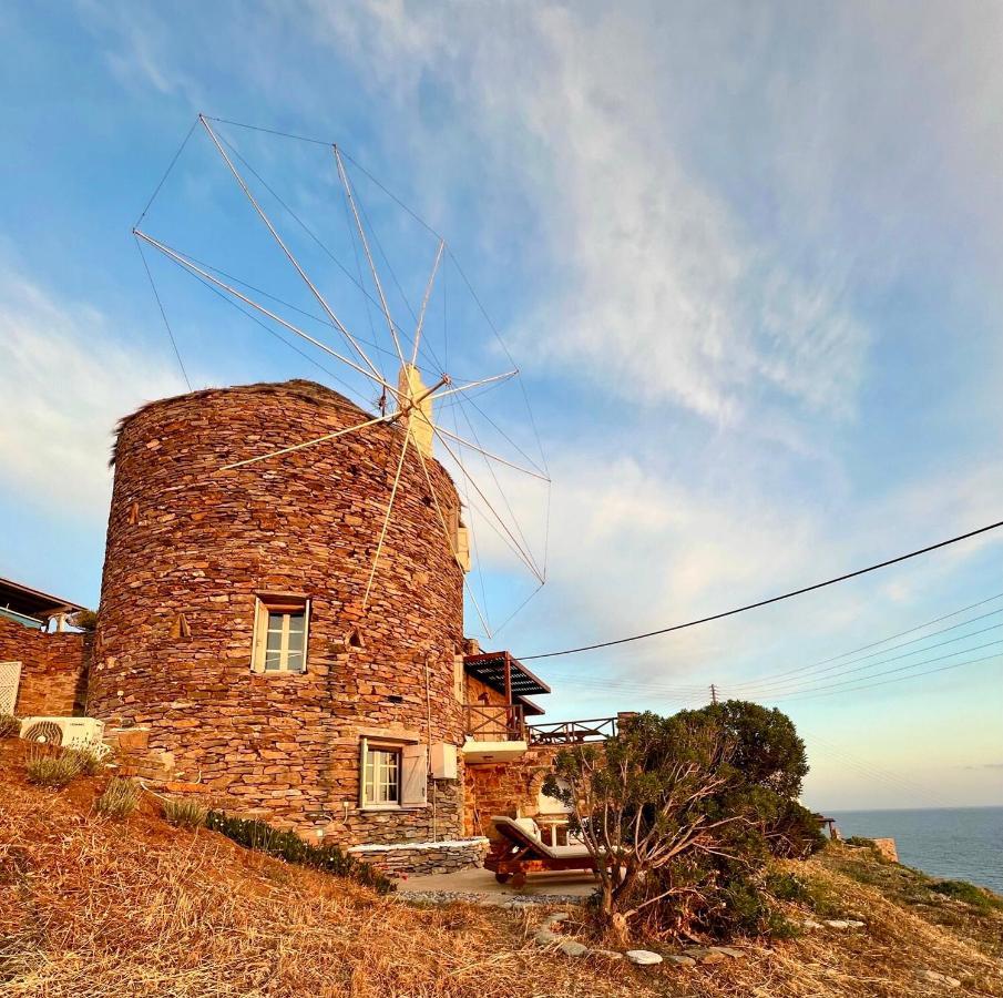 The Stone Windmill Villa Koundouros Buitenkant foto