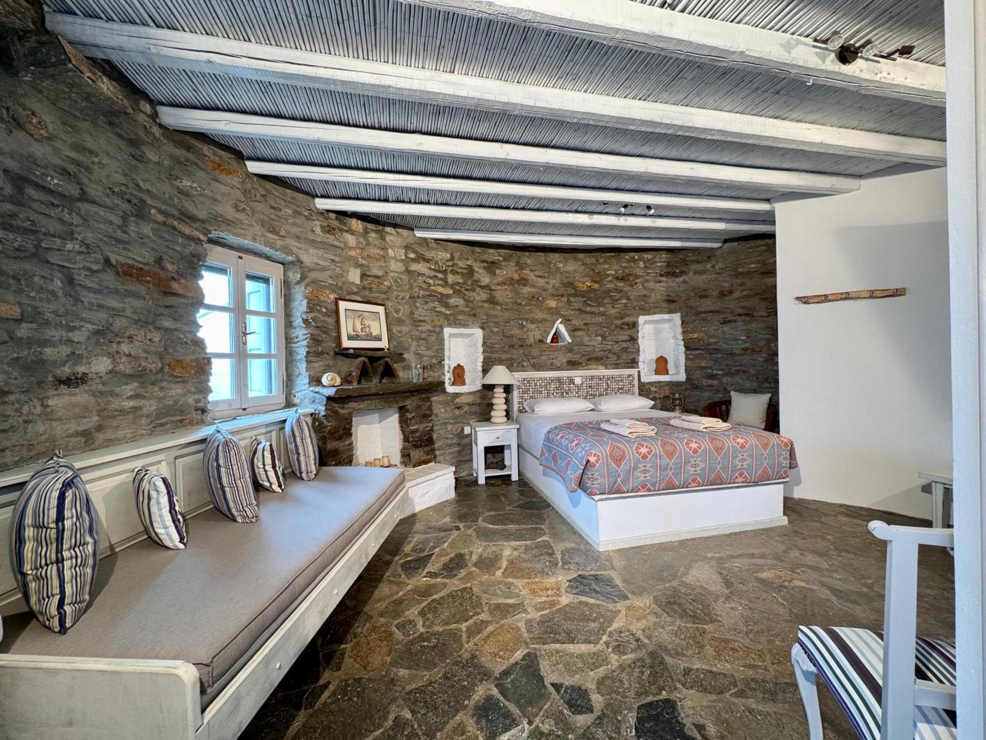 The Stone Windmill Villa Koundouros Buitenkant foto