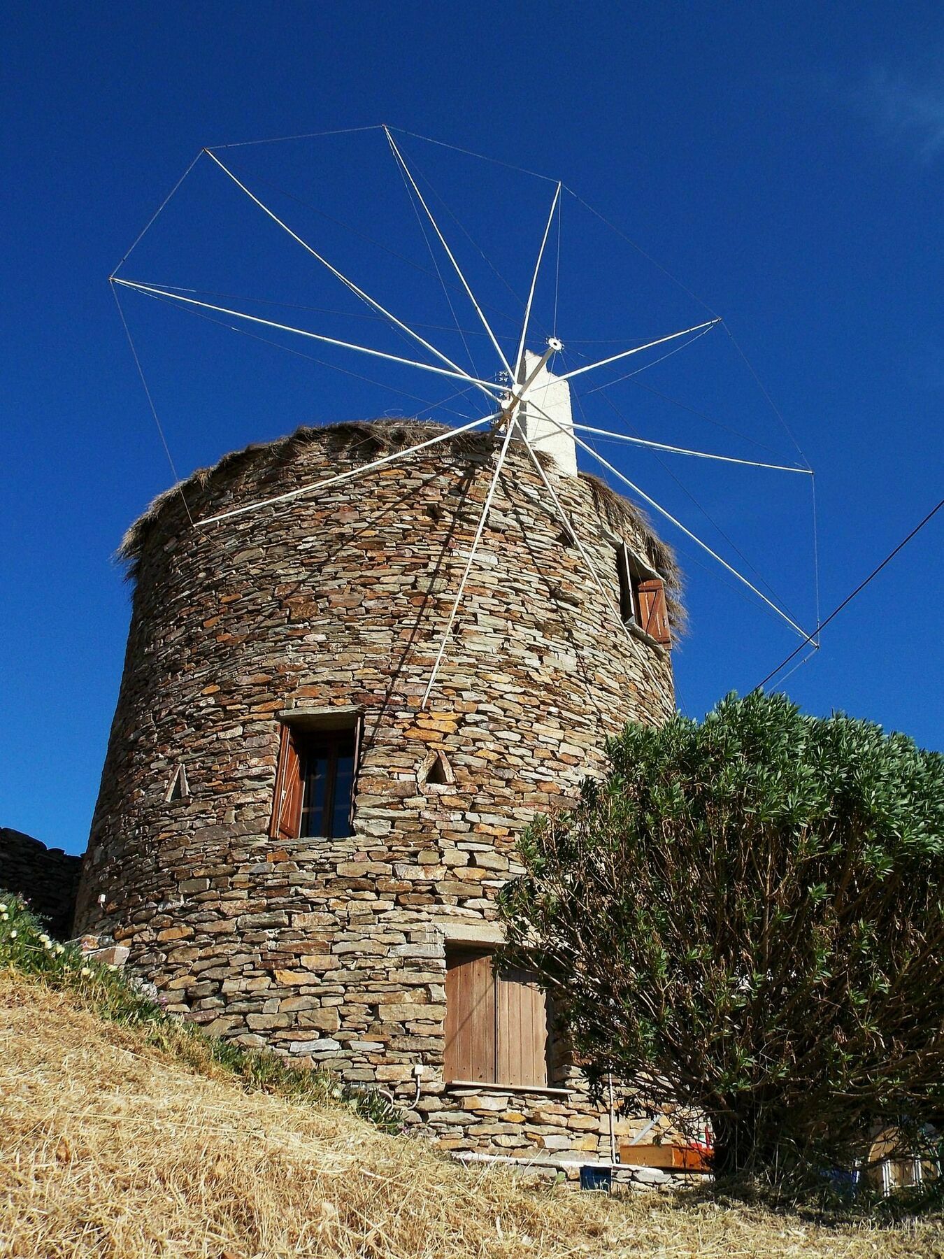 The Stone Windmill Villa Koundouros Buitenkant foto